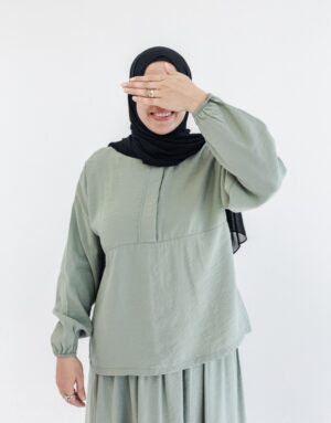 Alya set  Fabric_ Tencel  Mint Green 2-2